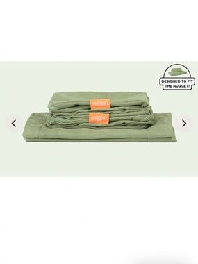 Nugget couch cover brand new, Bamboo color